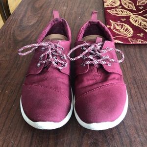 TOMS Del Rey sneakers in burgundy